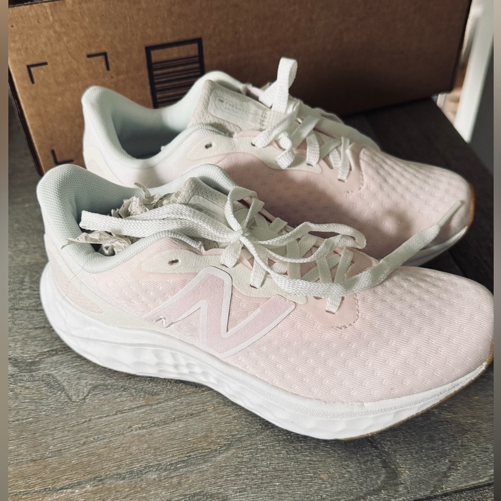 New Balance Women's Soft Pink Athletic Sneakers